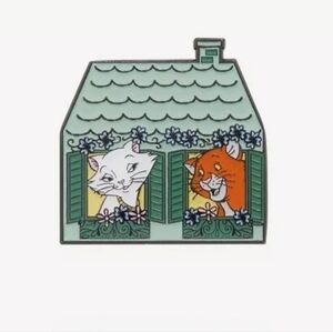 Loungefly Disney Aristocats Character Buildings Box Enamel Pin